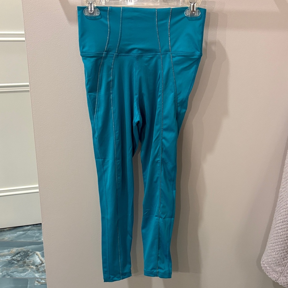 Nike Teal High-Waisted Leggings